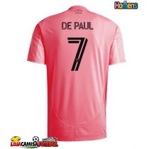 Camisa de Futebol Inter Miami Rodrigo De Paul #7 Equipamento Principal 2025-26 Manga Curta
